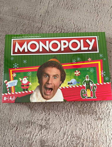 Hasbro monopoly elf board game - monopoly,