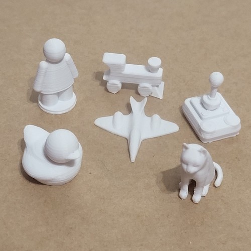 Printed custom monopoly - 3d,