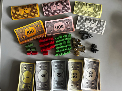 Monopoly replacement money - monopoly,