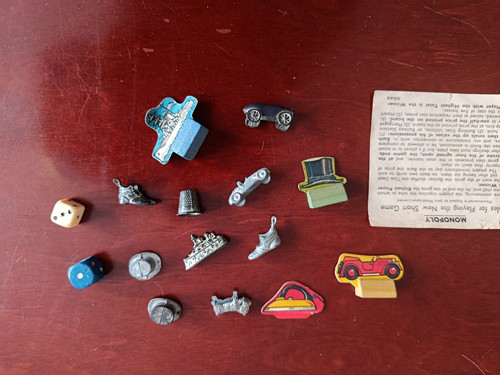 Vintage monopoly waddingtons - vintage,