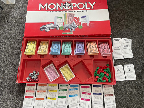 Monopoly 1996 complete - monopoly, board