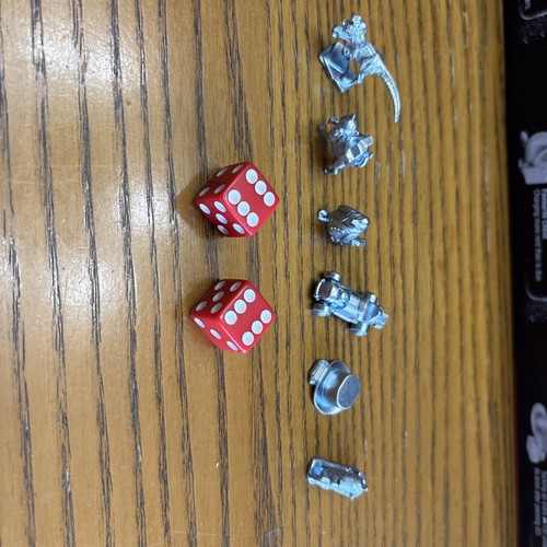 Monopoly metal token set - monopoly,