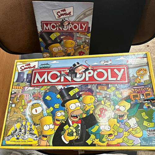 Parker the simpsons monopoly - simpsons,