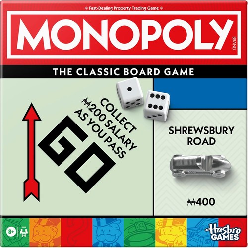 Monopoly board game - board, with