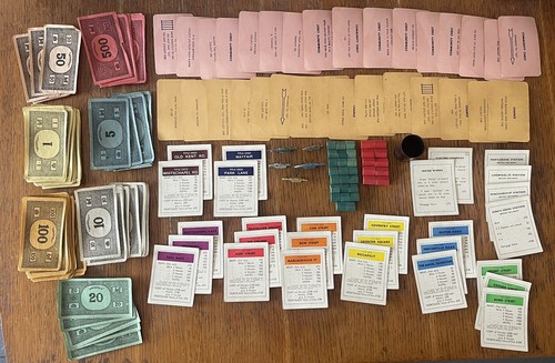 Vintage monopoly replacement - monopoly,
