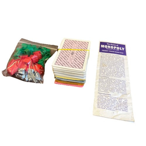 Monopoly replacement spares - monopoly,