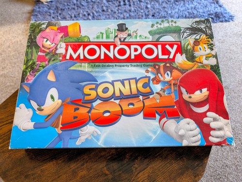 Sonic boom monopoly - monopoly, board