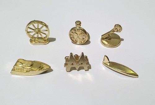 Metal monopoly tokens - , /