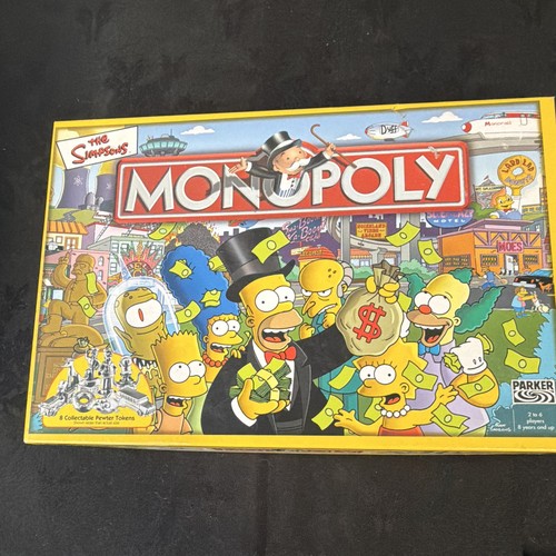 Monopoly the simpson - the, board