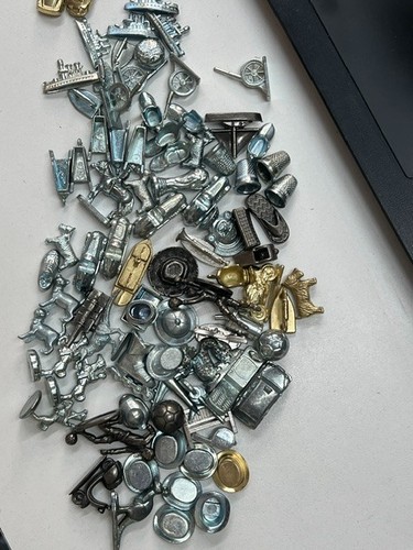 Monopoly tokens pieces various - tokens,