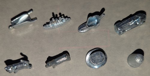 Monopoly tokens replacement - tokens,