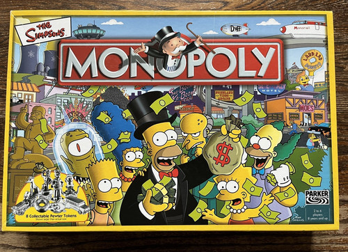 The simpsons monopoly 2003 - the,