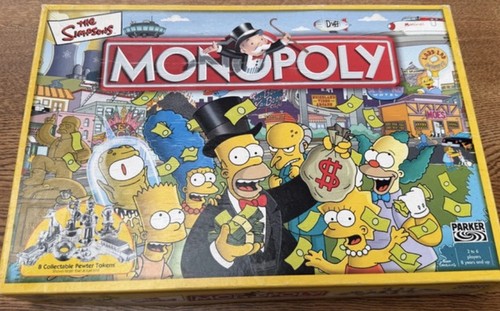 Parker monopoly the simpsons - parker,