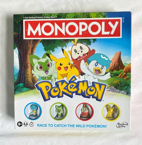 Monopoly pokémon board - monopoly,