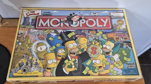 The simpsons monopoly - monopoly, board
