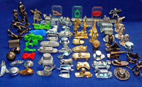 Monopoly pieces tokens - pieces,